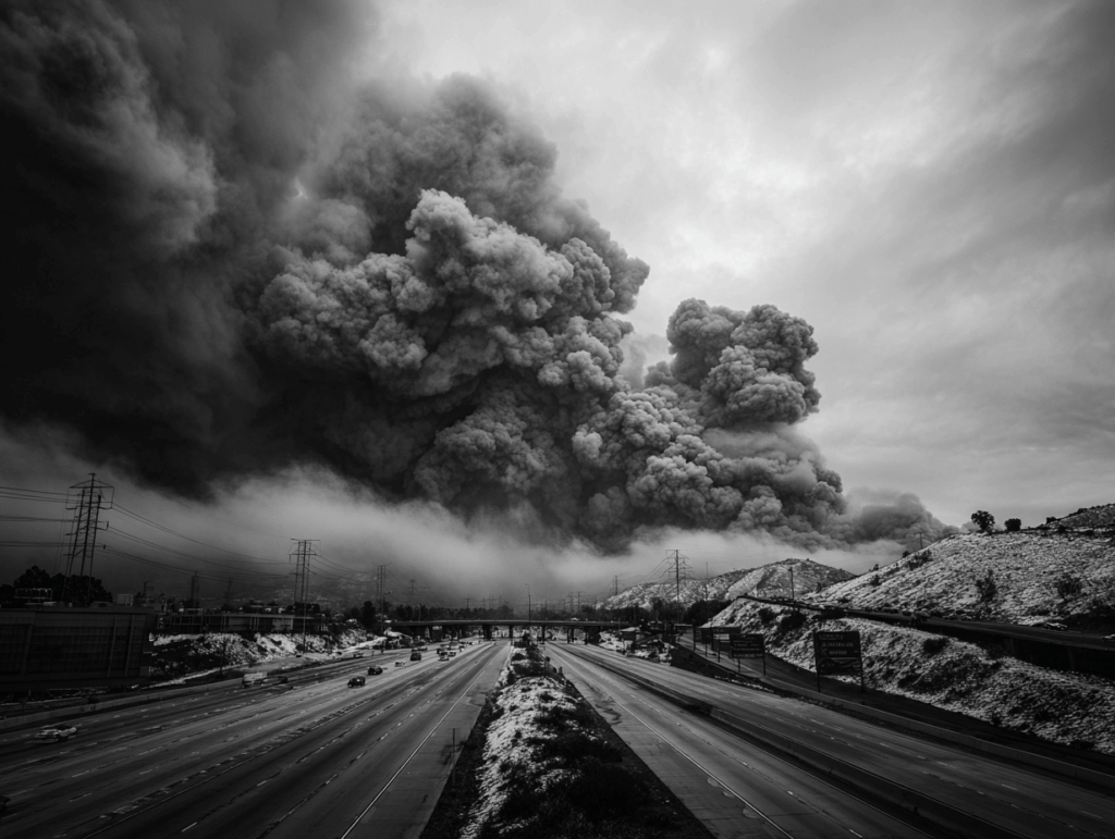 sidneyvega_Natural_disaster._Black_and_white._--ar_43_--profi_bbab54b4-3db5-4026-aeac-40a98f33bc44_2