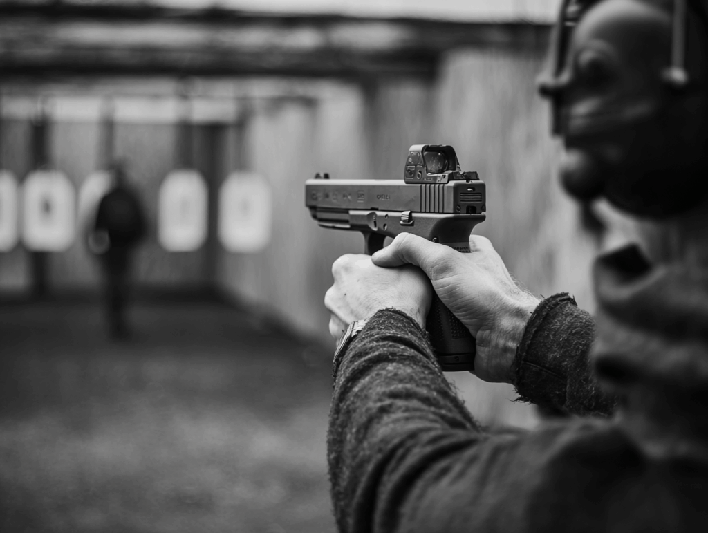 sidneyvega_Firearm_safely_course._Black_and_white._--ar_43_--_caa35f56-388f-48e6-a809-baef4c7b0448_1