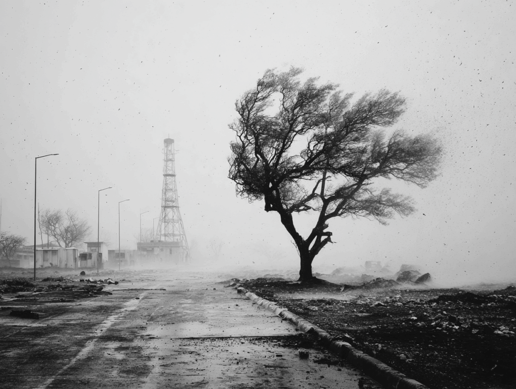 sidneyvega_Natural_disaster._Black_and_white._--ar_43_--profi_784eec19-9967-4e1d-99dd-336467696e17_3